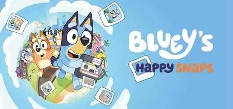 Bluey's Happy Snaps cover art